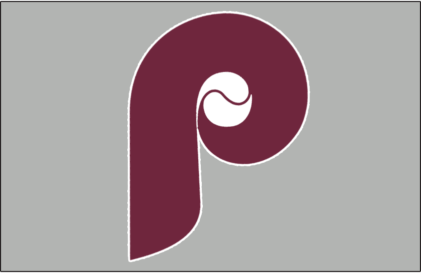 Philadelphia Phillies 1989-1991 Jersey Logo iron on heat transfer...
